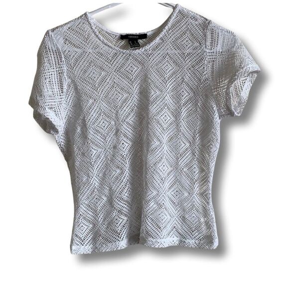 🔹4/$25 Forever 21 lacy top - Picture 1 of 6